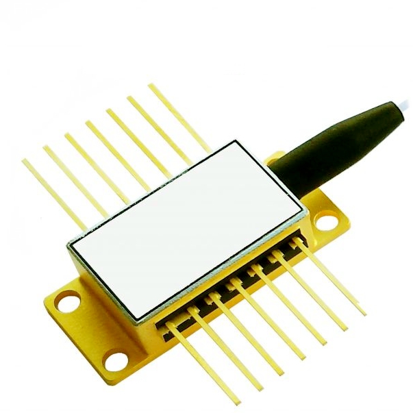 1542nm DFB Diode Laser 14 pin Butterfly Package floating FC-APC without Isolator Linewidth